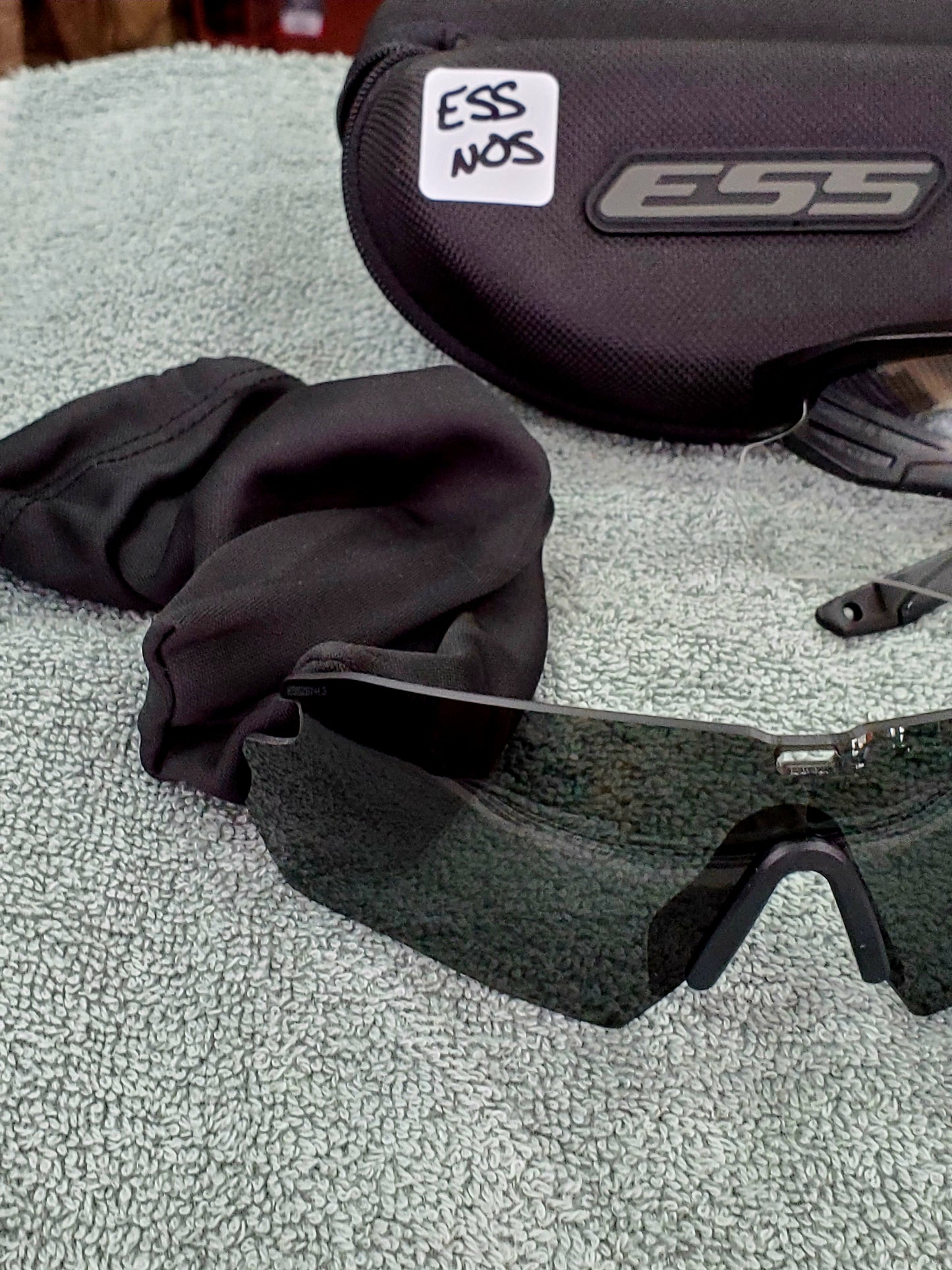 NOS US Army ESS Crossbow APEL Ballistic Dark/Clear Lens Set (DC 12 ess-nos)