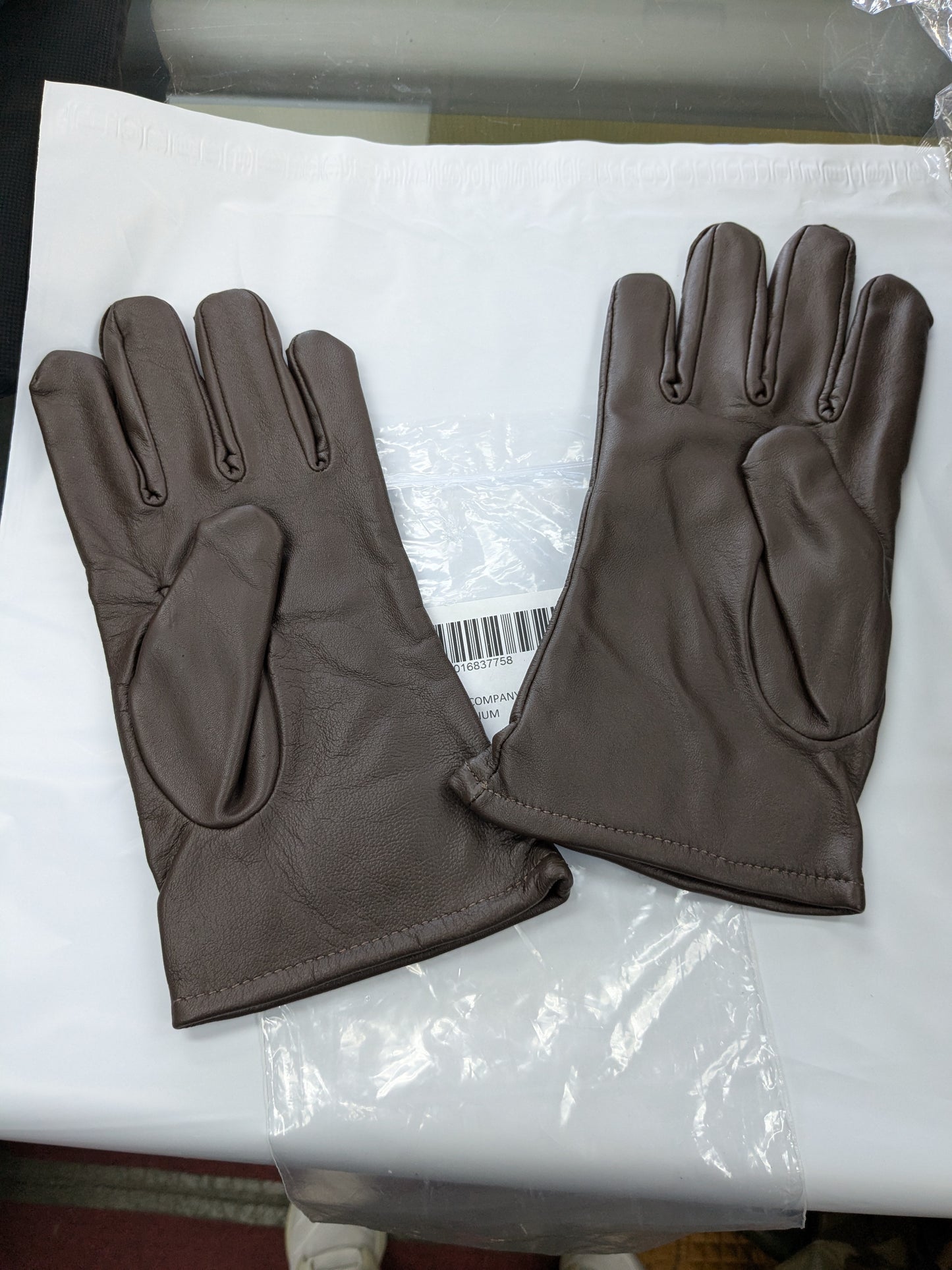 Medium US Army AGSU Brown Dress Gloves(DA5-25OCT13)