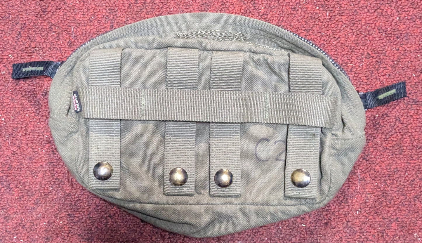 9"x3"x5" Horizontal Utility Pouch Green (FB6-26Mar27)
