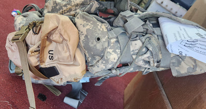 *MENDEZ* MAIL-IN - v.12 "Ranger Ready" ACU Large Molle II Ruck w/ The Gibson Configuration w/ Name Tape & Cat Eyes (V12 2026-03)