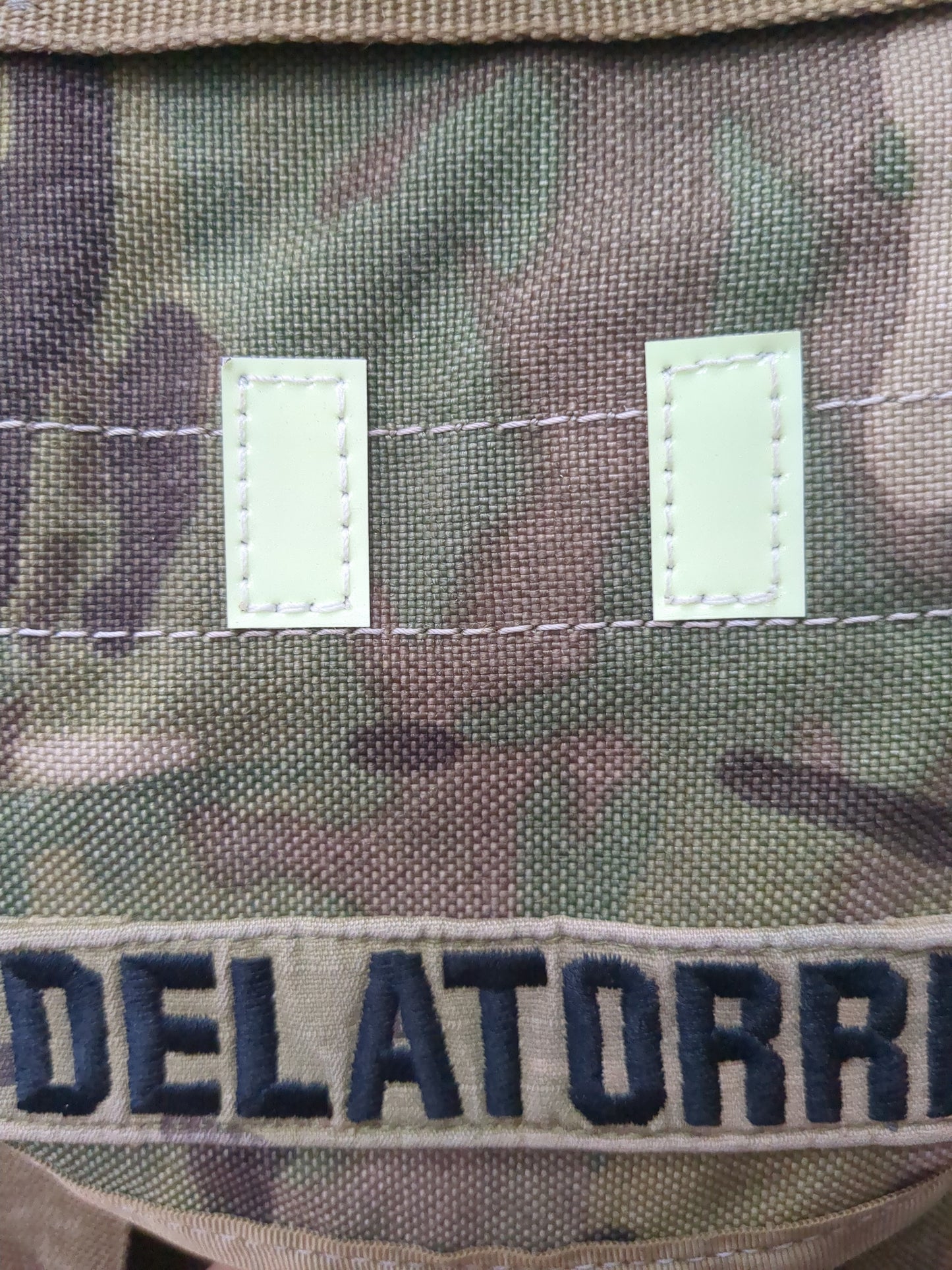 *Delatorre / Derival* MAIL-IN -  Post "Ranger Ready" OCP Large Molle II Ruck w/ The Gibson Configuration w/ Name Tape & Cat Eyes