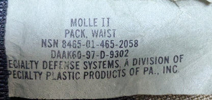 Woodland Camo Molle II Waist Pack (DB11-25Aug26)