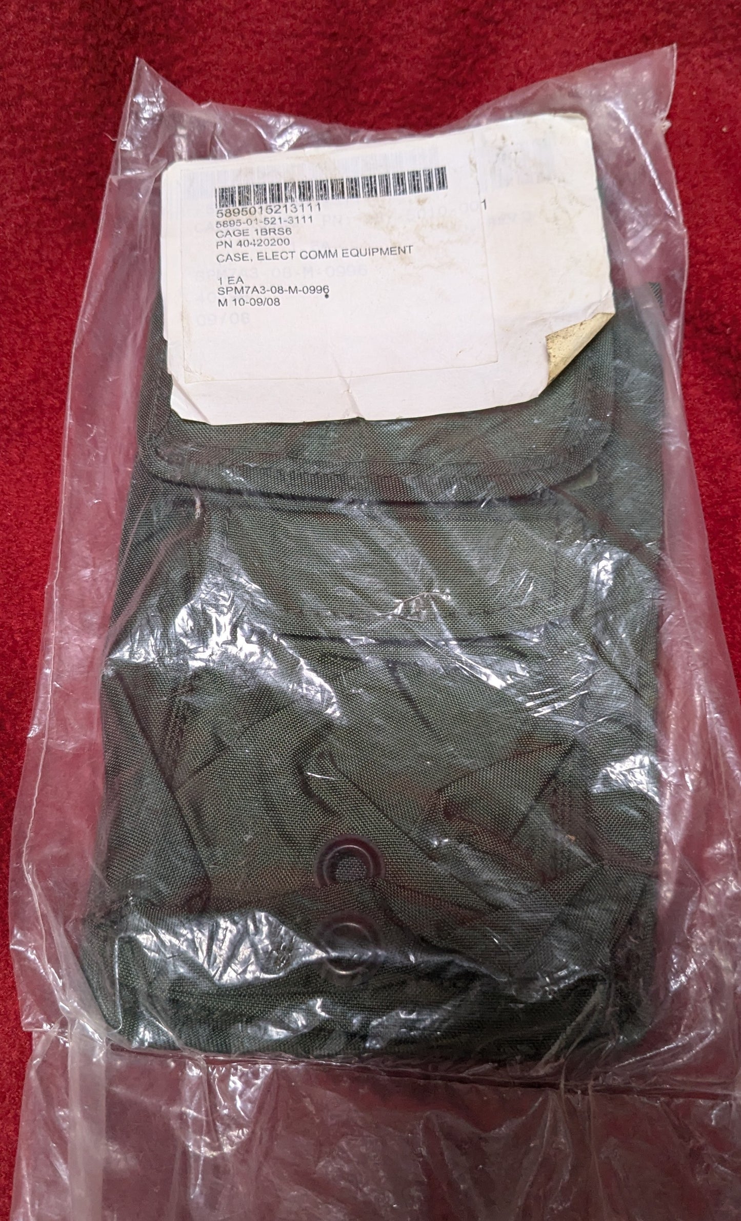 NWT GPS/Electronic Communications Case NSN-5895-01-521-3111 DAGR (26Jun04)