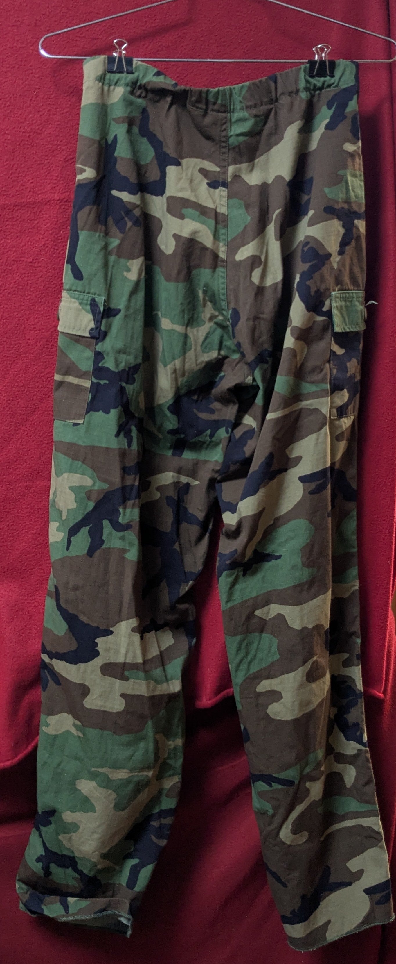 Woodland Camo Maternity Slacks 16L (DB11-25Aug23)