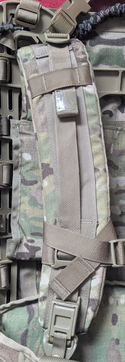 "Ranger Ready' OCP Large Molle II Ruck w/ The Gibson Mod w/ Name Tape & Cat Eyes
