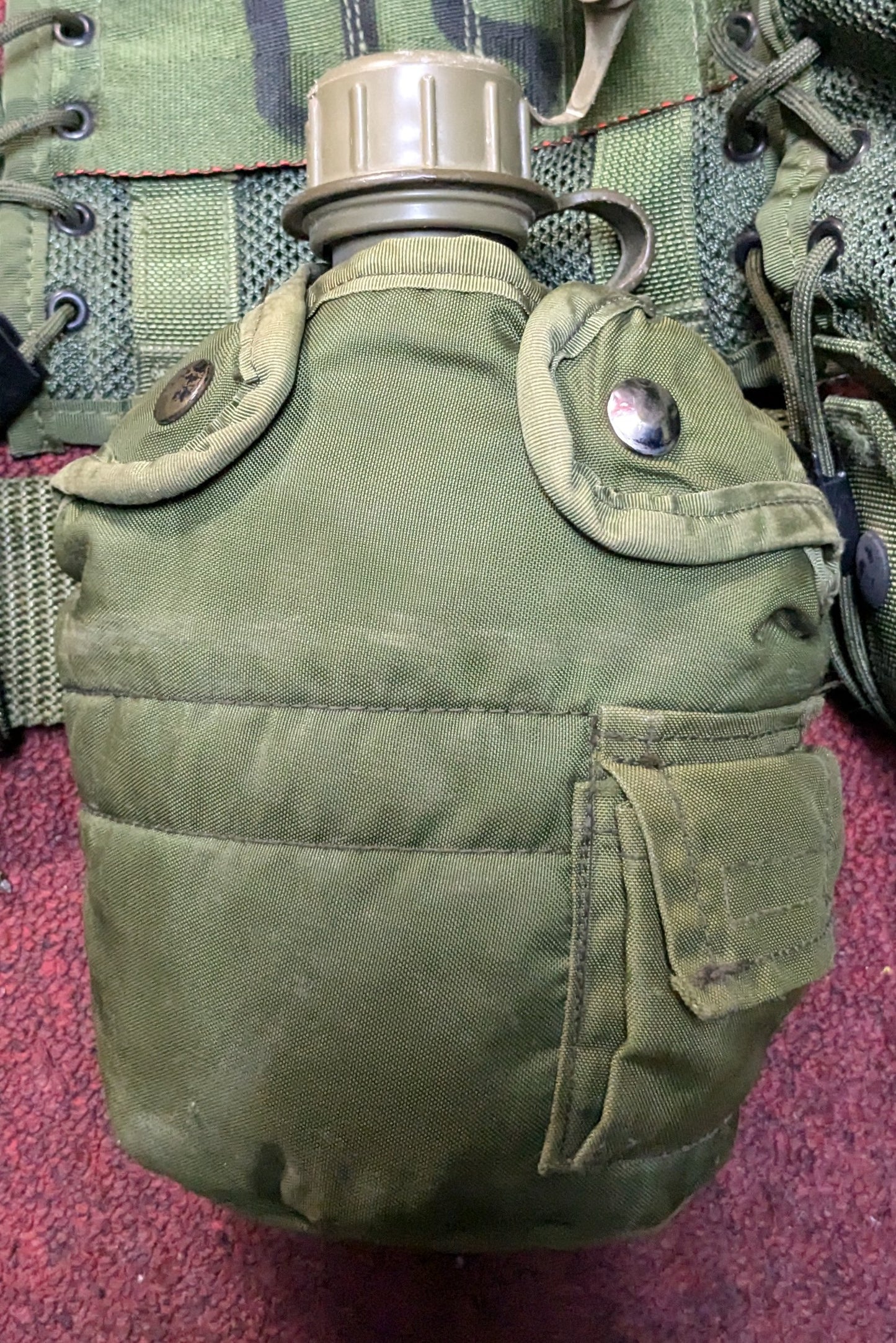 NOS OCP Load Bearing Vest, Equipment Belt, Canteen and Canteen Cover (DC11-25May141)