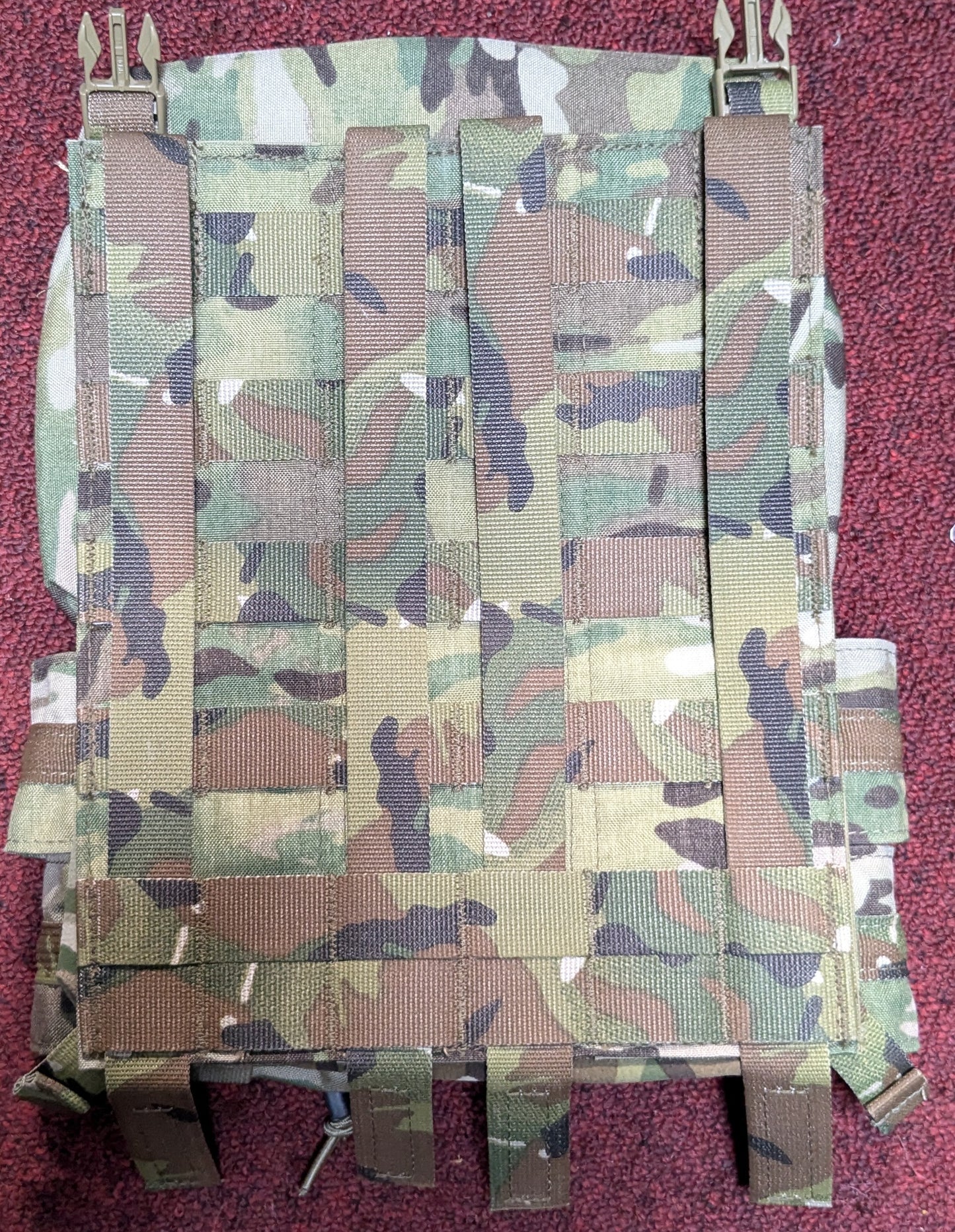 NOS LBX Tactical Banger Back Panel Plate Carrier w/Back Panel Adapter (db06-25Jun08)