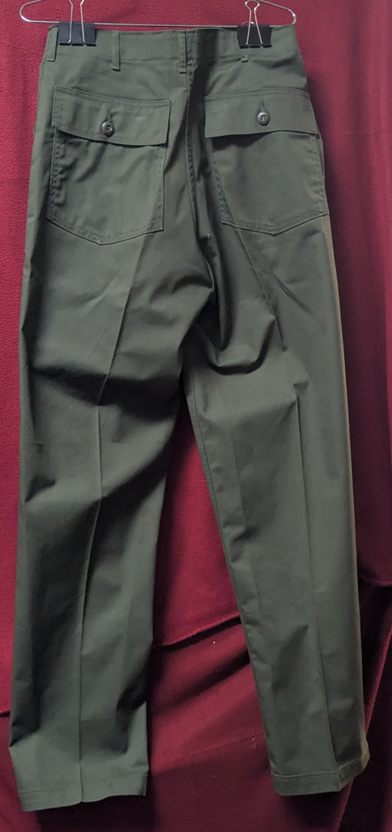 USGI Man's Utility Trousers OG 507 32x33 (FB4-26Mar13)