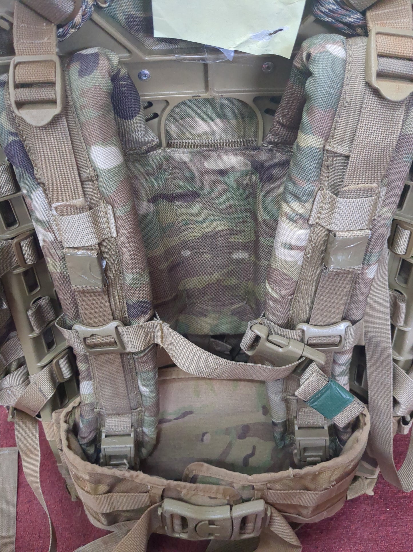 *Delatorre / Derival* MAIL-IN -  Post "Ranger Ready" OCP Large Molle II Ruck w/ The Gibson Configuration w/ Name Tape & Cat Eyes