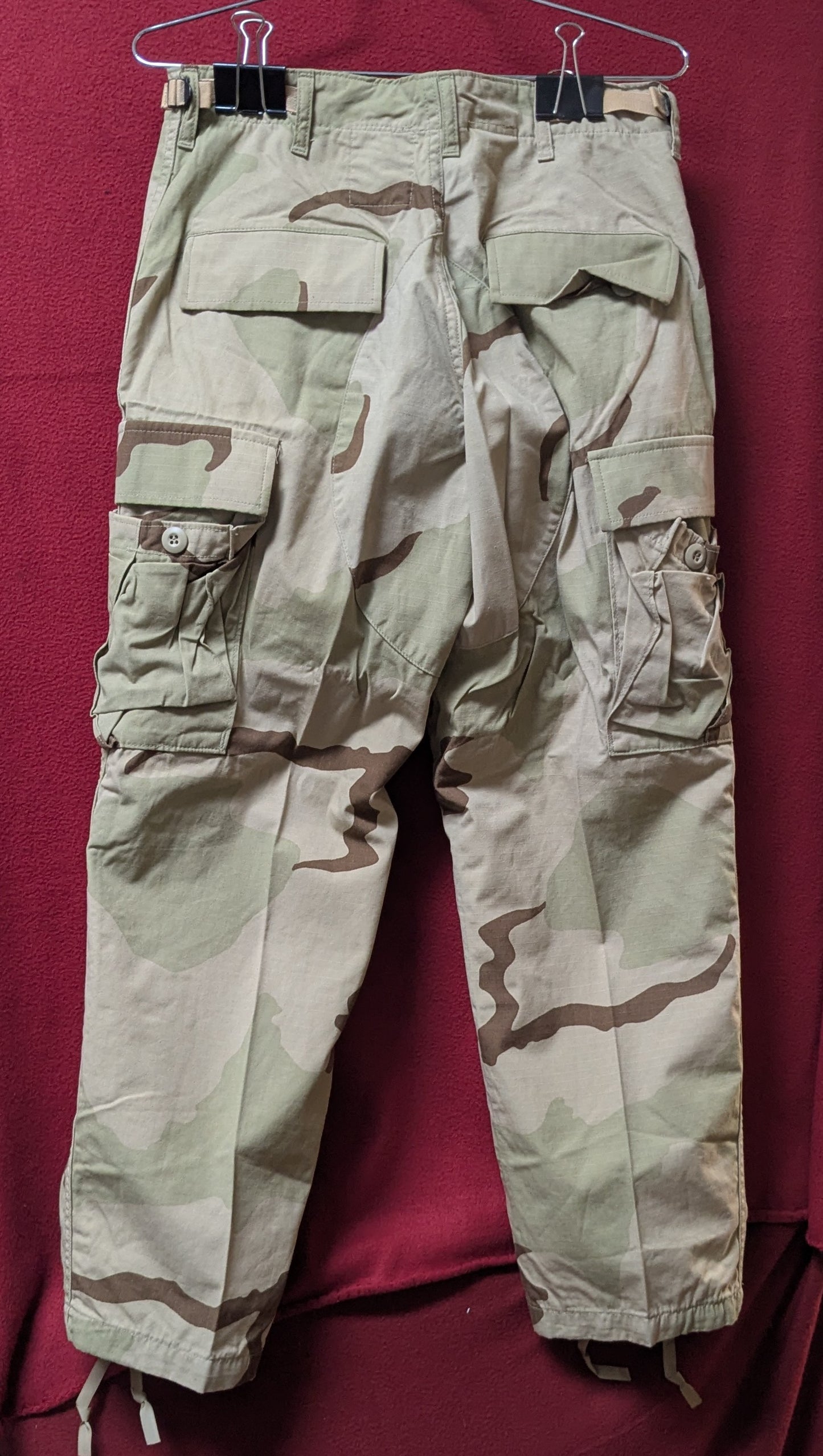 Vintage USGI Desert Camo DCU Pants S/XS Small X-Short (DC5-26Mar62)