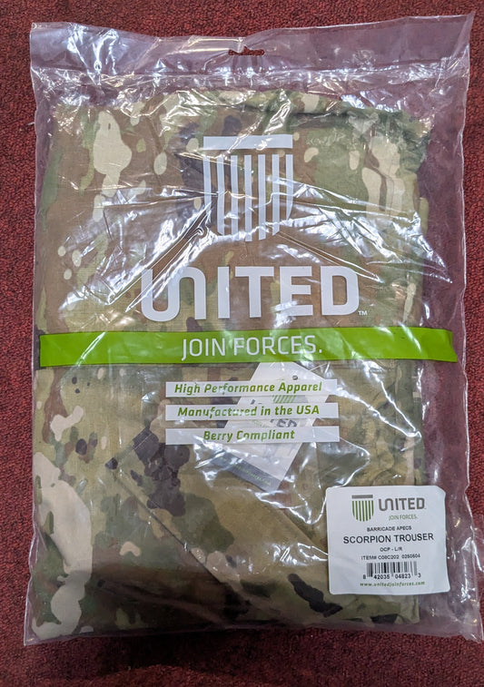 NWT Barricade APECS Scorpion Trousers OCP/Multicam L/R (DB2-25Sep83)