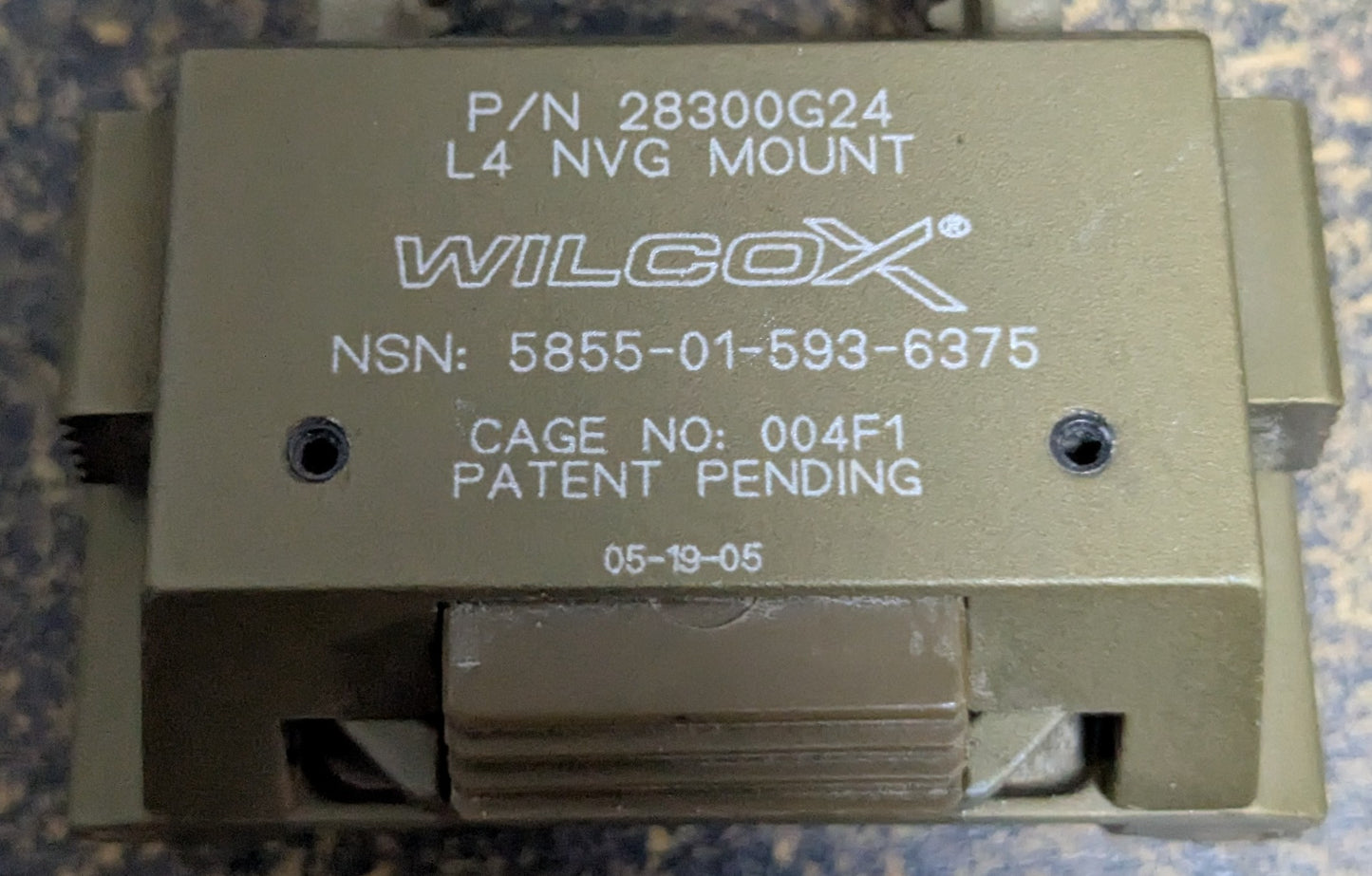 Wilcox L4 NVG Mount Bronze (FA6-25Oct58)