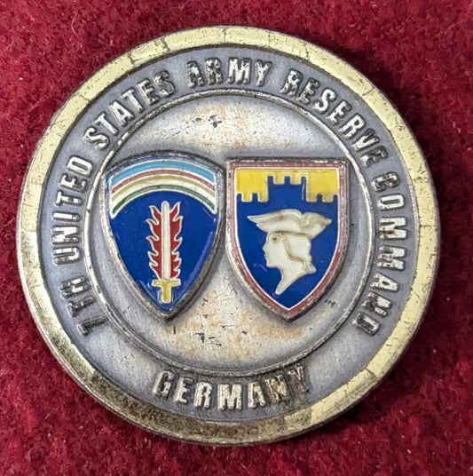 Challenge Coin US Army Resrve Command Gremany (chcc-25May76)