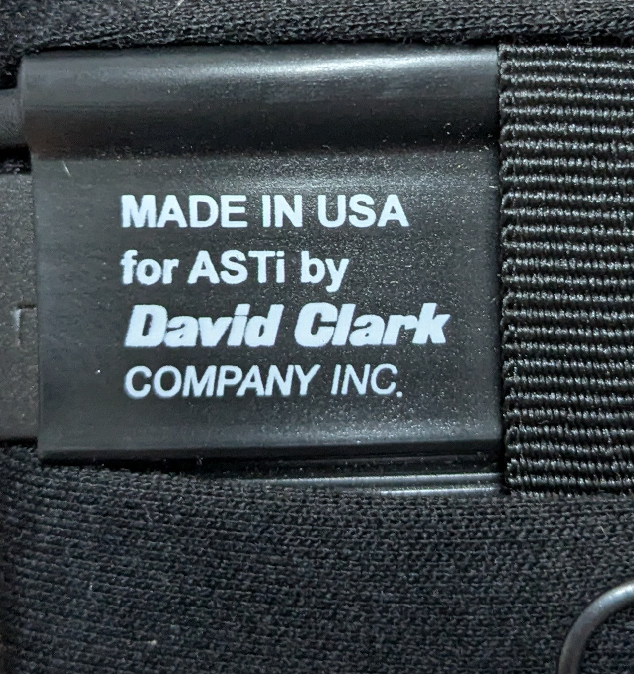 NOS David Clark H8530 Pro-Audio Headset Dual Volume Controls (FA5-25Nov39)