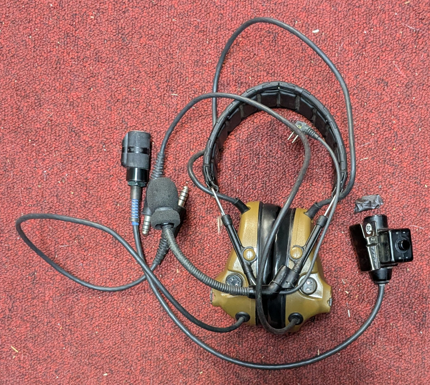 Peltor Comtac Dual Comm Headset with Nexus PTT Adapter (FA4-25Nov22)