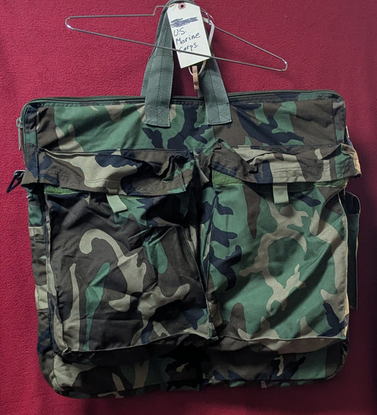 US Military AH-64 Apache Flyers Helmet Bag Woodland (EA4-26Mar26)