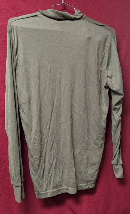 Military Issued Brown LWCWUS Polyester Undershirt (DC8-25Sep04)