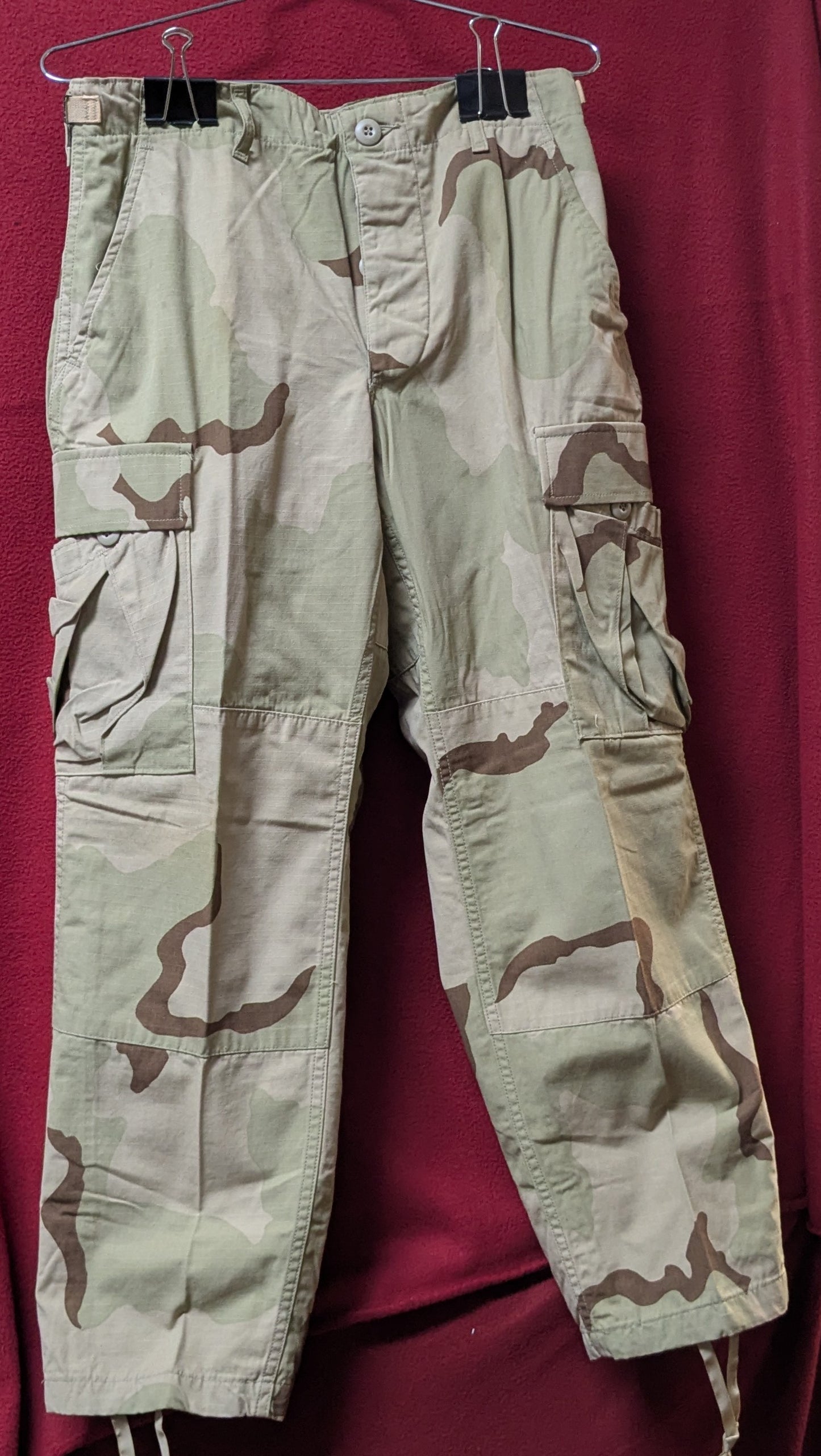 Vintage USGI Desert Camo DCU Pants S/XS Small X-Short (DC5-26Mar62)