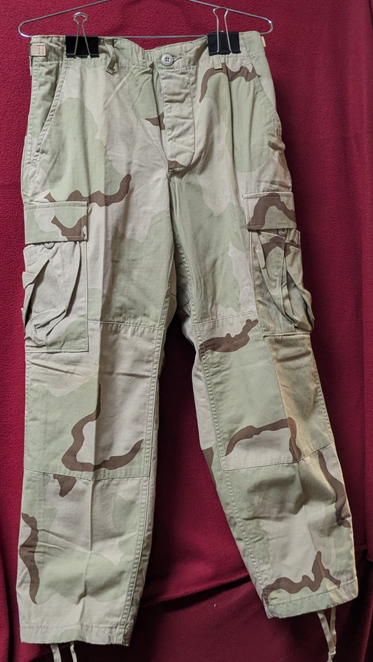 Vintage USGI Desert Camo DCU Pants S/XS Small X-Short (DC5-26Mar62)