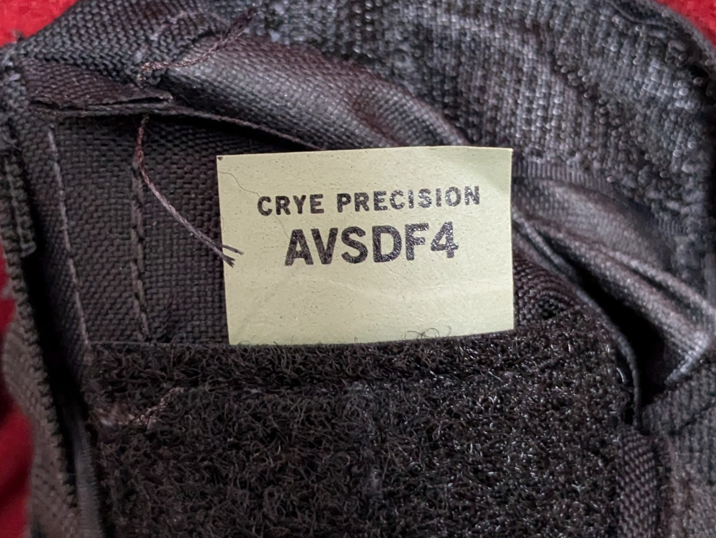 Crye Precision Detachable Flap, M4 Flat Black (da09-25MAR50)