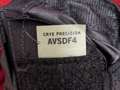 Crye Precision Detachable Flap, M4 Flat Black (da09-25MAR50)
