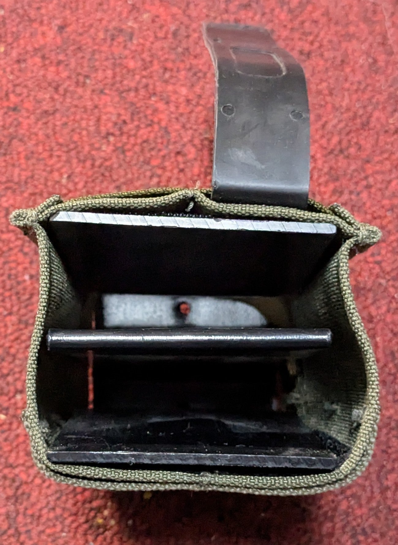 Double Stack Molle Mag Pouch M4/M16/AR OD Green (CA4-26Apr47)