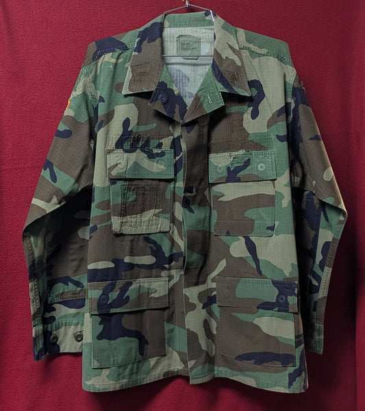 Vintage USGI Woodland Camouflage Pattern BDU Medium Short  (DC5-26Mar49)