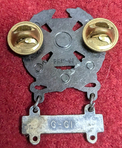Badges, Expert Marksman Rifle (BLK) (chcc-25Jun42)