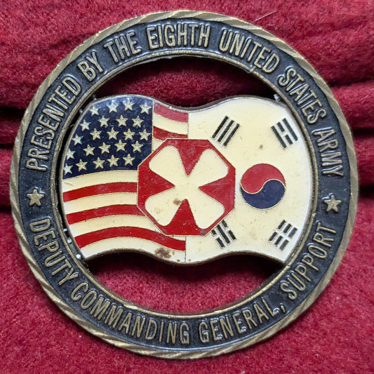 Challenge Coin US Army 8th Deputy Commanding General (chcc-25APR147)
