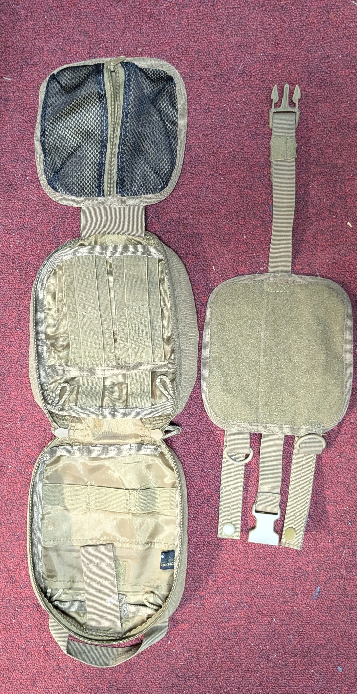 Condor Rip-Away EMT Pouch Coyote (CA4-26Apr61)