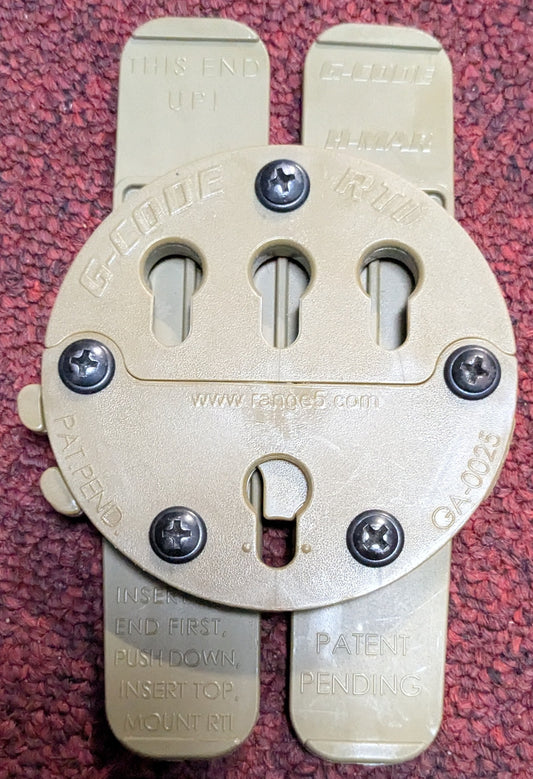G-Code RTI H-Mar Molle Holster Adaptor Coyote (DC8-25Sep20)