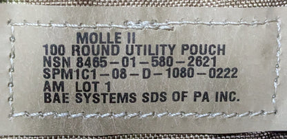 NWT Saw Gunner Pocket Set 2/200 Round, 2/100 Round Pouches (26Jun03)