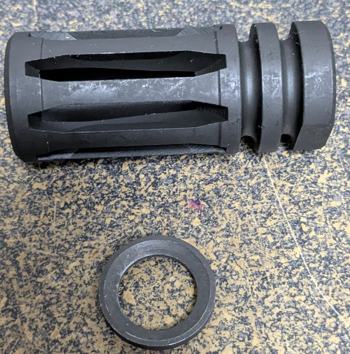 NOS A2 Birdcage Flash Hider w/Crush Washer (AA05-26May13)