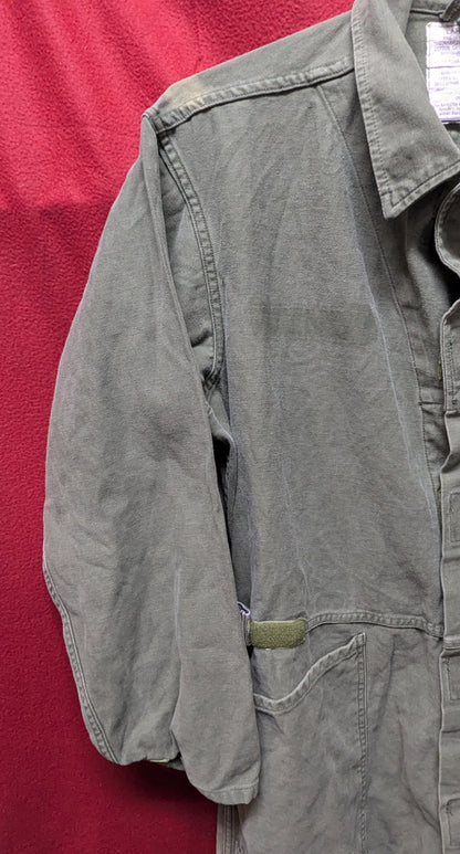 Large Dark Green Mechanics Coveralls Cotton Sateen type 1 (CB09-25APR17)