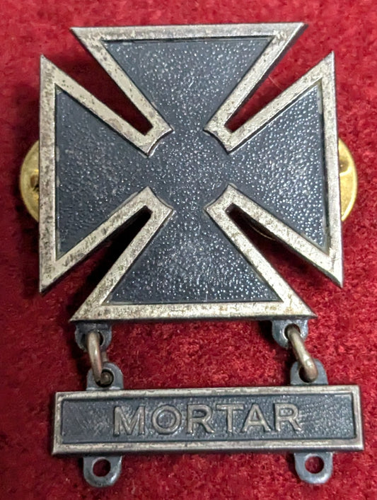 Badges, Marksman Mortar (BLK) (25Jun59)