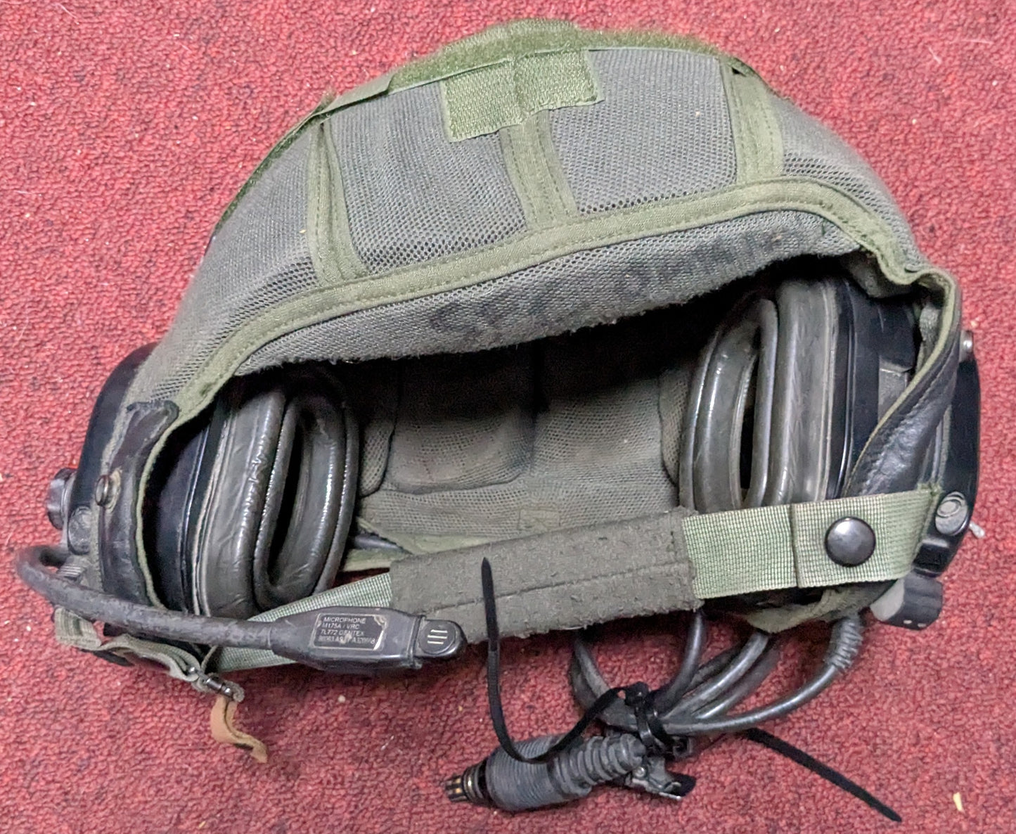 CVC Military Combat Vehicle Crewman Helmet Liner (CA6-26Apr44)