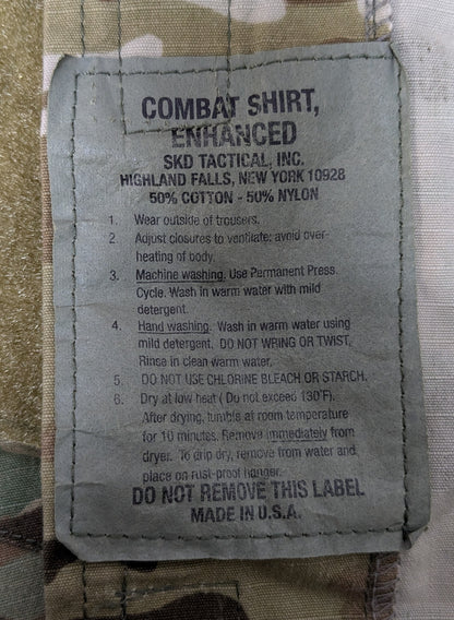 SKD Tactical Combat Shirt Enhanced Multicam Medium Reg (da14-25MAR30)