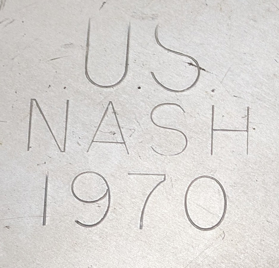 U.S. Nash Lidded Metalware 5.5"x7.875"x8.25" (FA3-26jan69)