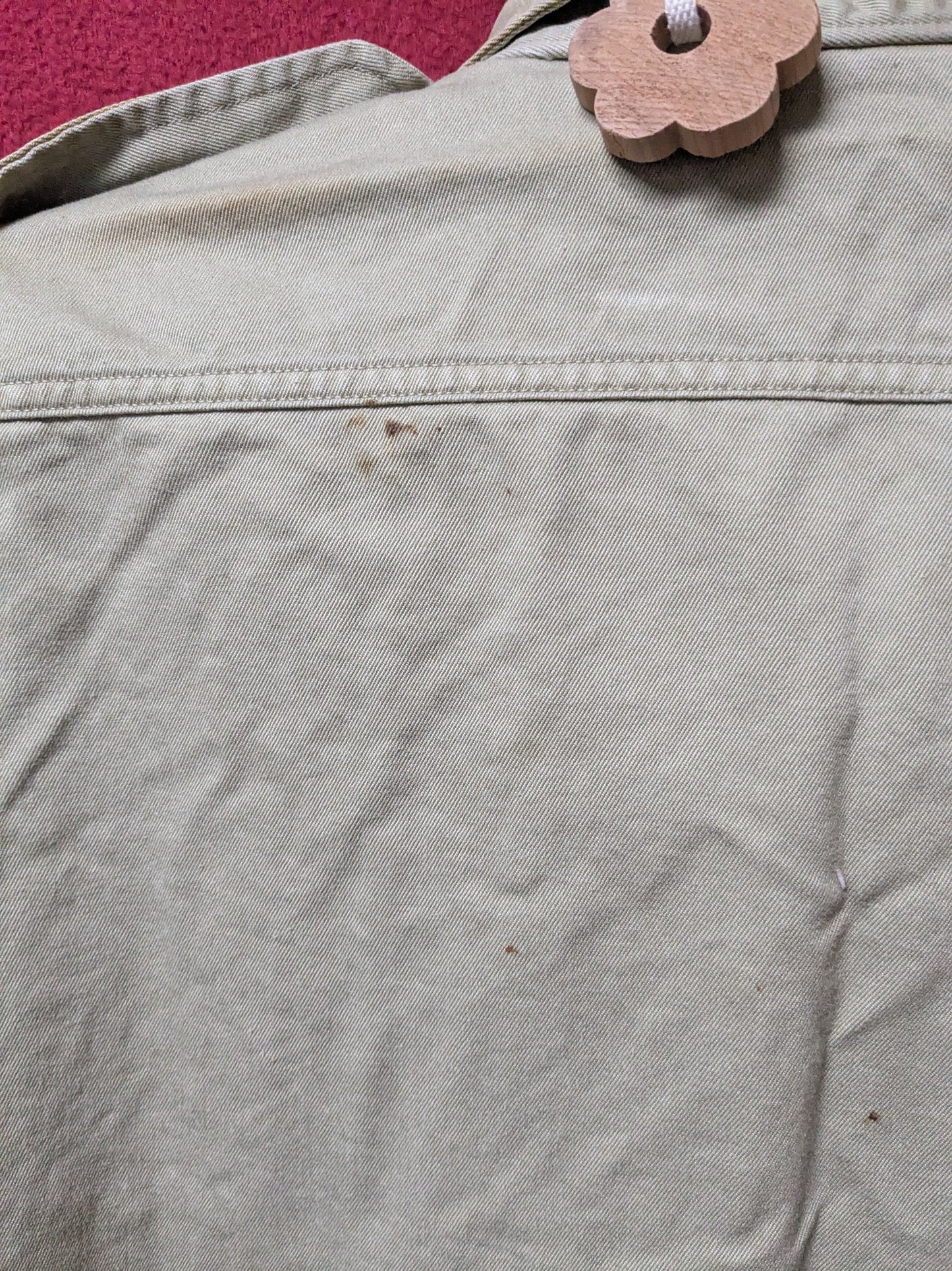 Vintage US Army Short Sleeve Button Down Medium (FB4-26Feb72)