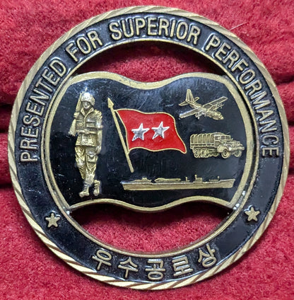 Challenge Coin US Army 8th Deputy Commanding General (chcc-25APR147)