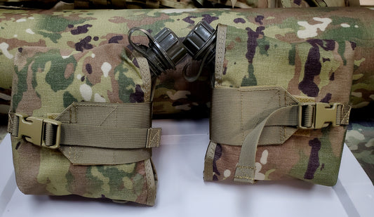SET of Custom Lightweight Molle Side-Release 2qt Canteen Covers Molle 4000 4k II (gtt)