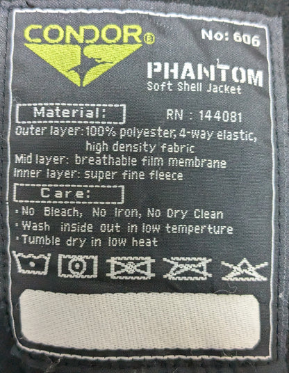 NOS Condor Phantom Soft Shell Jacket, Small (ac03-25Jun79)