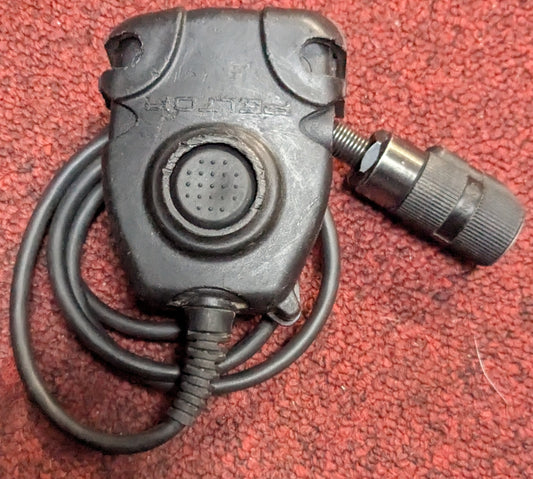 3M Peltor Push-to-Talk (PTT) Adapter Military Radio FL5601-02, 6-Pin (DC7-25Sep36)