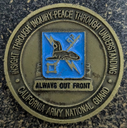 Challenge Coin 223D Military Intelligence Battalion Linguist (CHCC-25Jul39)