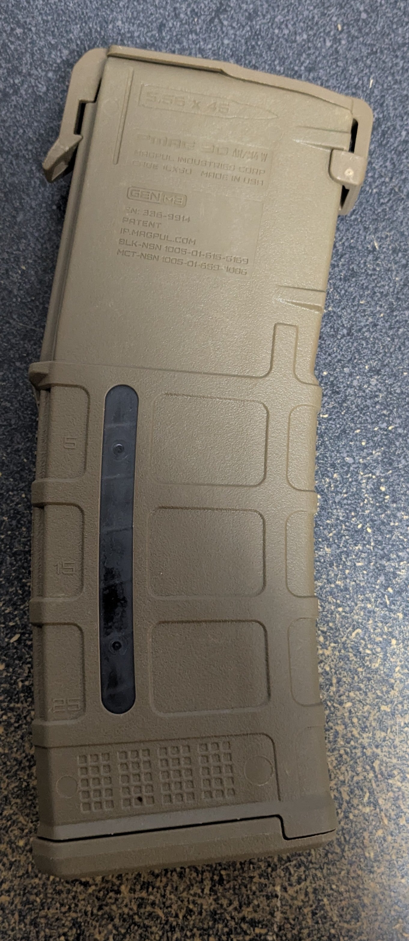 PMAG 30 GEN M3 Windowed AR/M4 W Magazine Medium Coyote Tan (FB13-26Mar77)
