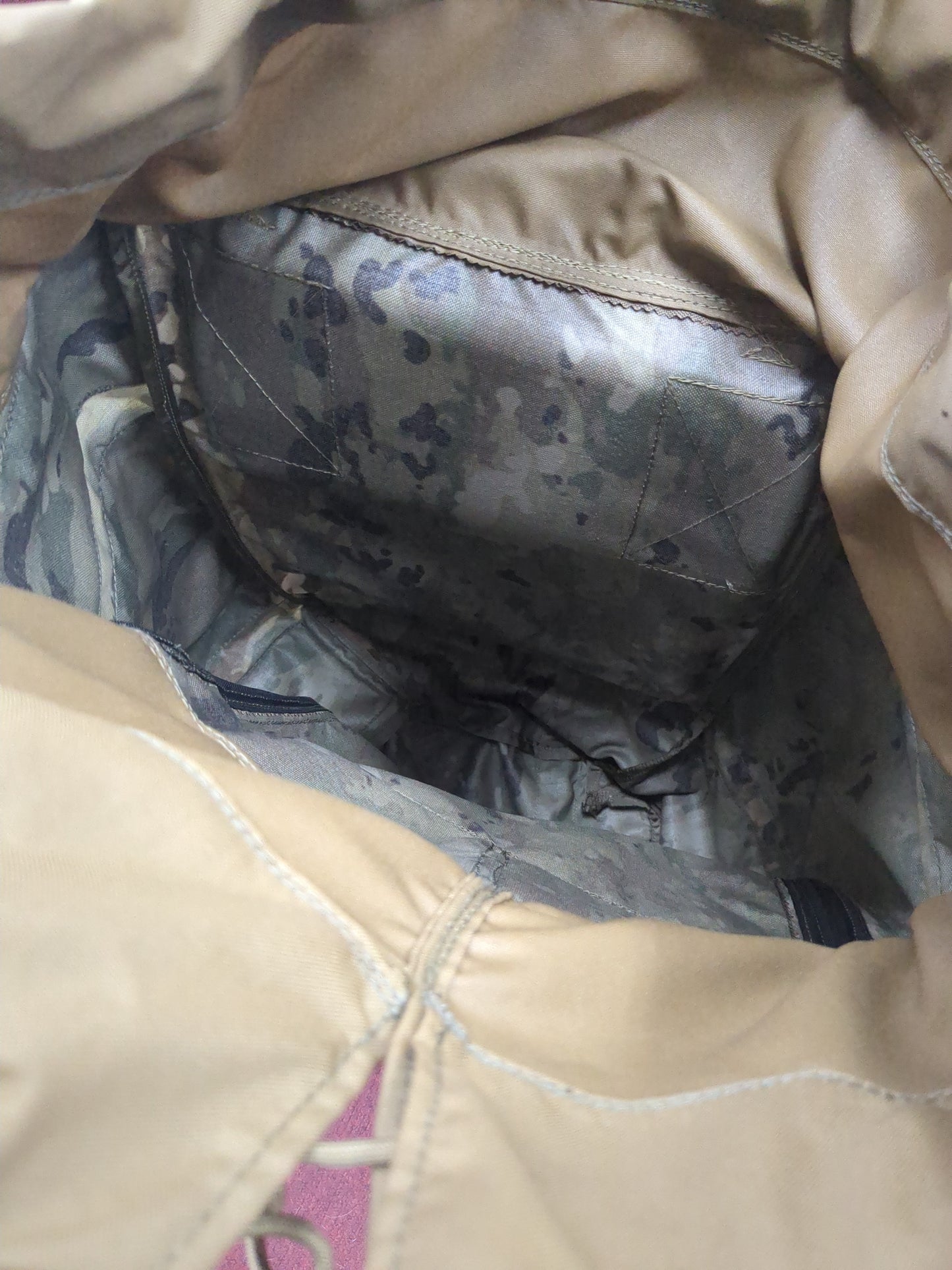 Grille Gibson Custom Ruck -  Built from Scratch - 9 Pocket Zippered Open from Bottom Malice Pack