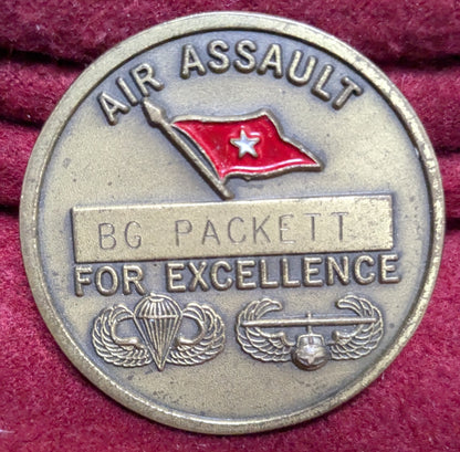 Challenge Coin 101st Airborne Air Assault Excellence (chcc-25APR157)