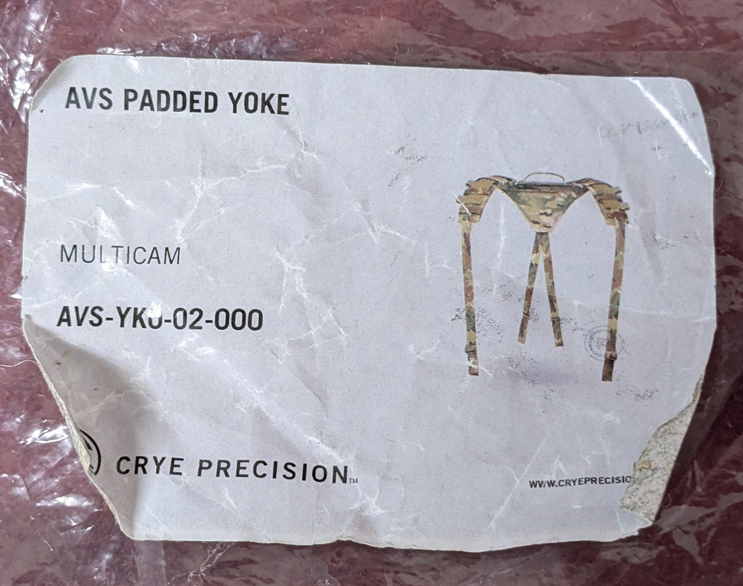 Crye Precision - AVS Padded Yoke - Multicam (da15-25MAR27)