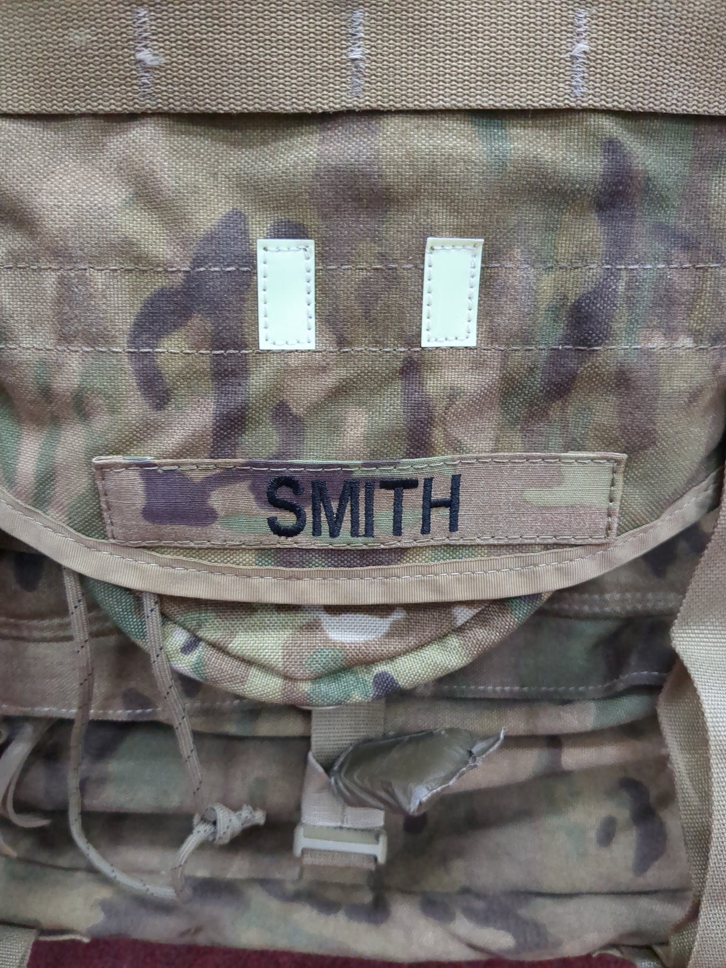 Smith Caleb MAIL-IN - v.12 "Ranger Ready" OCP Large Molle II Ruck w/ The Gibson Configuration w/ Name Tape & Cat Eyes (V12 2026-07)