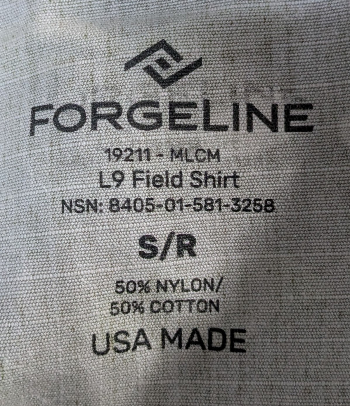 NOS Forgeline Multicam L9 Field Shirt S/R (EB11-26Apr14)